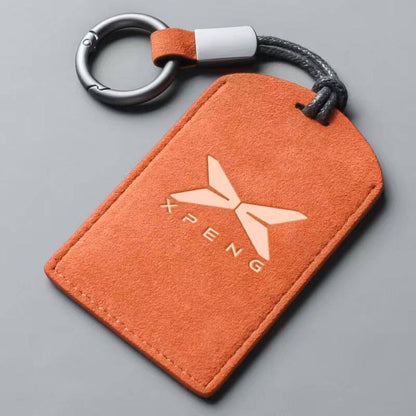 Premium Suede NFC Card Holder Cover for Xpeng EV
