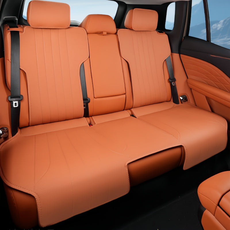 Half-Wrapped Napa Leather Seat Covers for Aion V