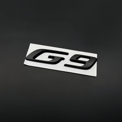 Body Logo Blackened Logo Modification for XPeng G9