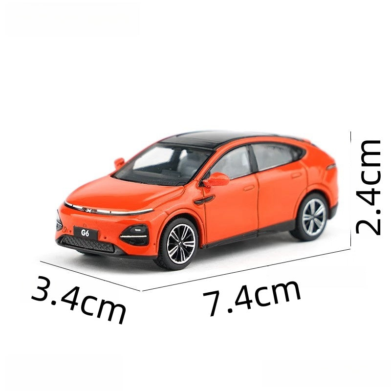 1:64 Scale XPENG G6/G9/P7 Simulation Alloy Car Model