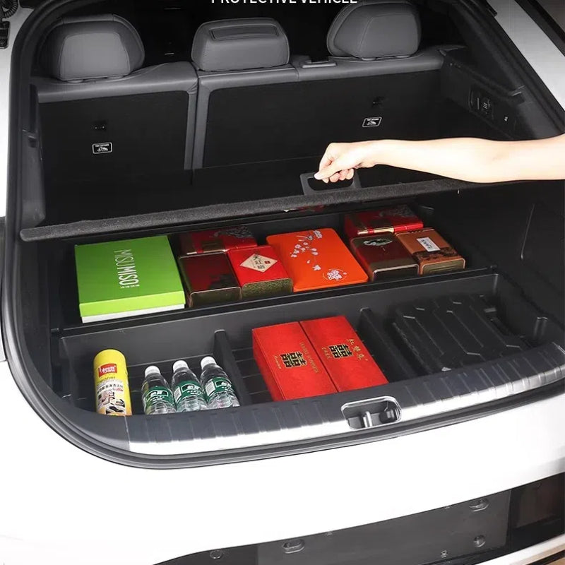 For ZEEKR 001 Car Trunk Organizer Box FRUNK