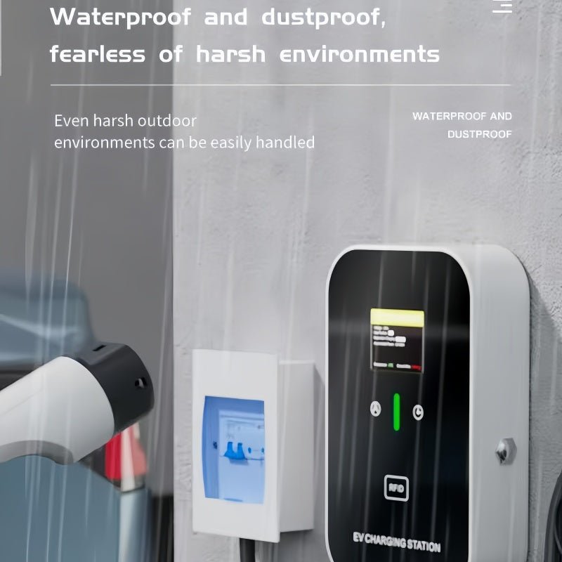 7KW Universal EV Home Charger - Type 2 & J1772 Connector - NICE EVS