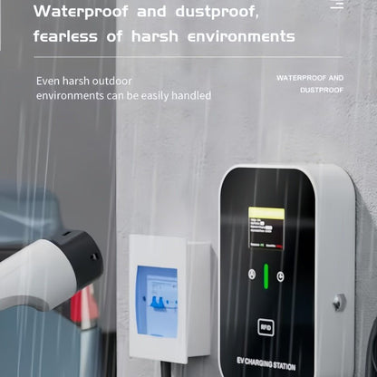 7KW Universal EV Home Charger - Type 2 & J1772 Connector - NICE EVS