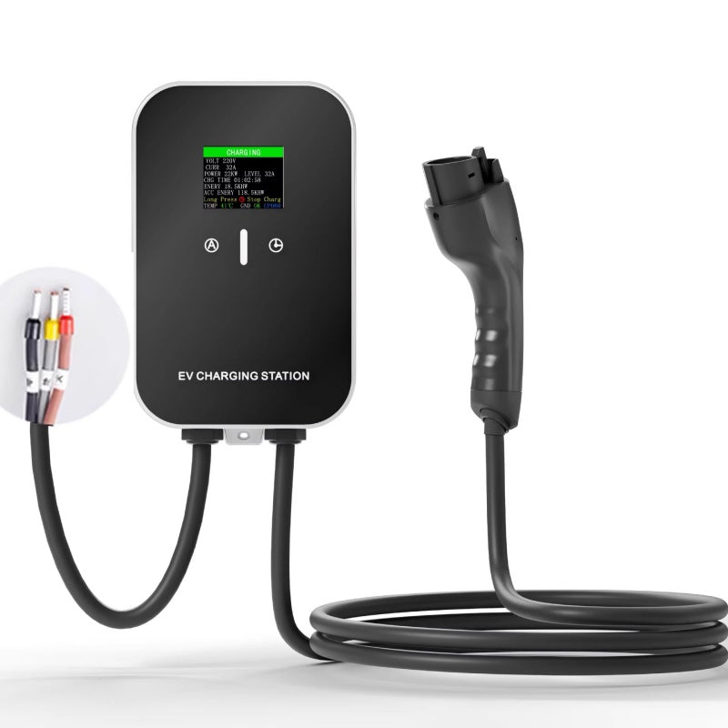 7KW Universal EV Home Charger - Type 2 & J1772 Connector - NICE EVS
