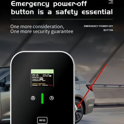 7KW Universal EV Home Charger - Type 2 & J1772 Connector - NICE EVS