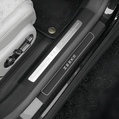 Leather Door Sill Protector for ZEEKR 7X (4 Pcs)