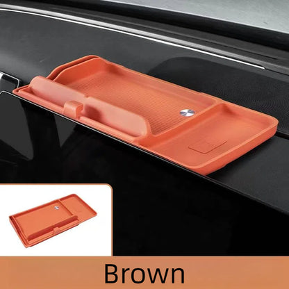 For XPeng G9 Navigation Screen Rear Storage Box Tissue Box