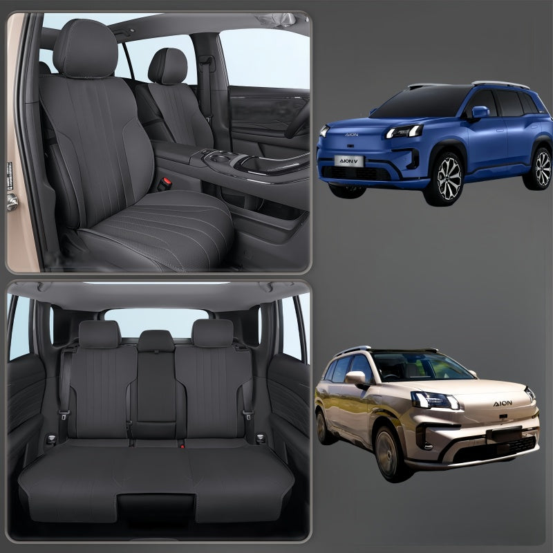 Half-Wrapped Napa Leather Seat Covers for Aion V