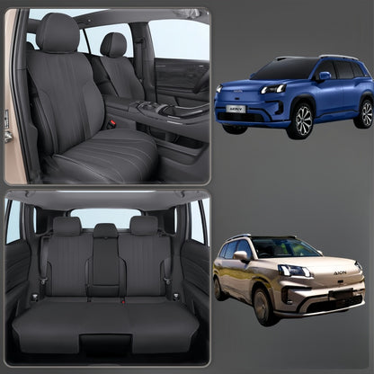 Half-Wrapped Napa Leather Seat Covers for Aion V