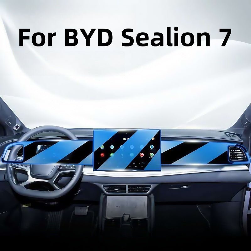 9H Glass Screen Protector for BYD Sealion 7 Dashboard & Navigation - NICE EVS