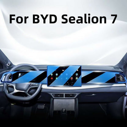 9H Glass Screen Protector for BYD Sealion 7 Dashboard & Navigation - NICE EVS