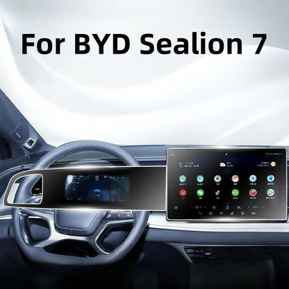 9H Glass Screen Protector for BYD Sealion 7 Dashboard & Navigation - NICE EVS