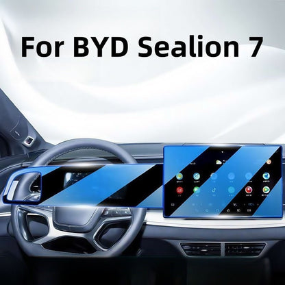 9H Glass Screen Protector for BYD Sealion 7 Dashboard & Navigation - NICE EVS