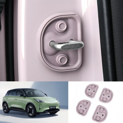 Door Latch Rubber Noise Reduction Pad for Geely E2 / EX2