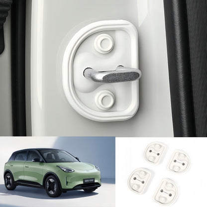 Door Latch Rubber Noise Reduction Pad for Geely E2 / EX2