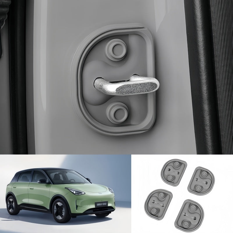 Door Latch Rubber Noise Reduction Pad for Geely E2 / EX2