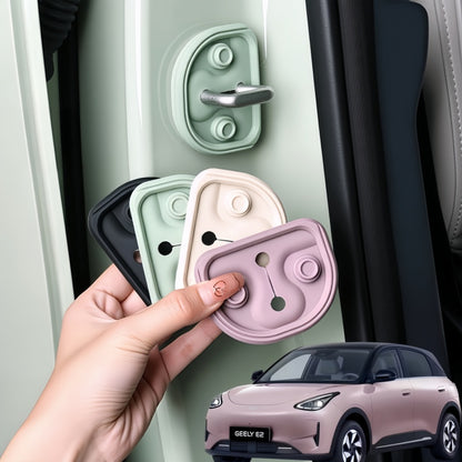 Door Latch Rubber Noise Reduction Pad for Geely E2 / EX2