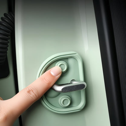 Door Latch Rubber Noise Reduction Pad for Geely E2 / EX2