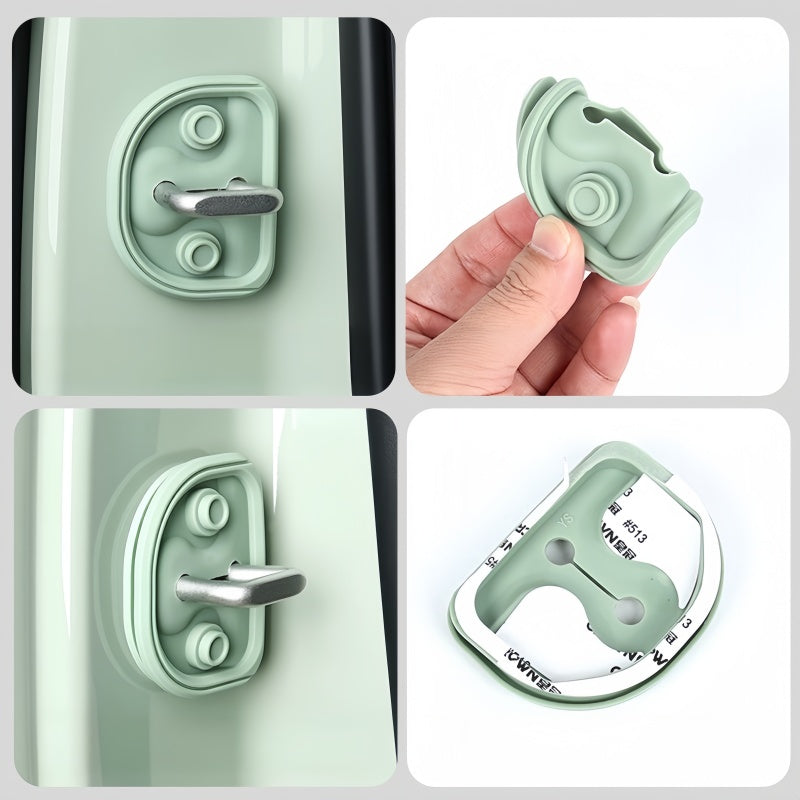 Door Latch Rubber Noise Reduction Pad for Geely E2 / EX2