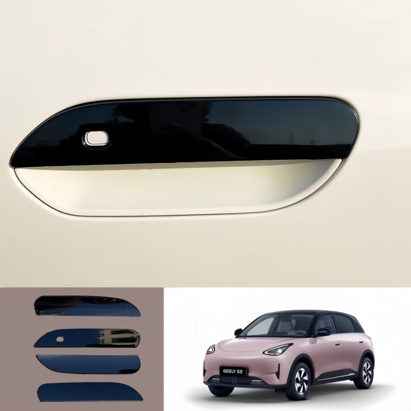 Door Handle Gloss Black Cover for Geely E2 / EX2