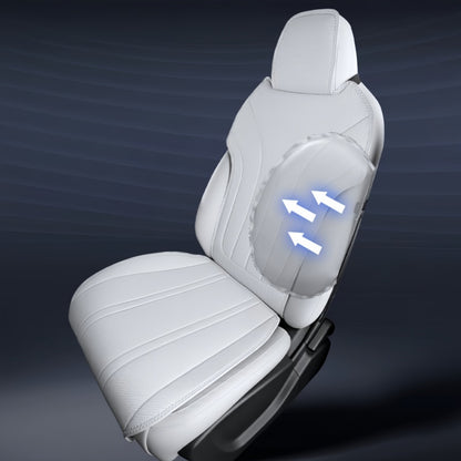 Nappa Leather Perforated Seat Covers for Geely E2 / EX2