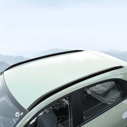 Roof Gloss Black Decorative Vertical Rail for Geely E2 / EX2