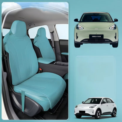 Nappa Leather Perforated Seat Covers for Geely E2 / EX2