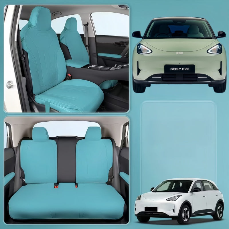 Nappa Leather Perforated Seat Covers for Geely E2 / EX2