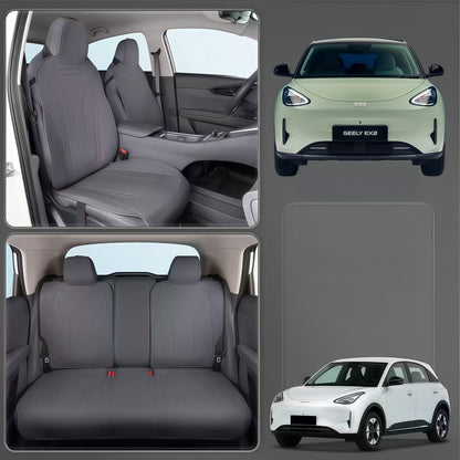 Nappa Leather Perforated Seat Covers for Geely E2 / EX2