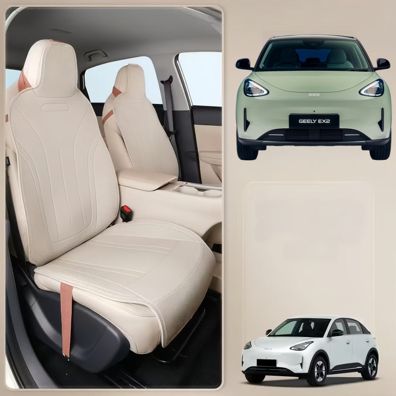 Nappa Leather Perforated Seat Covers for Geely E2 / EX2