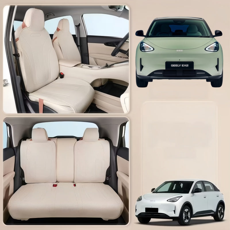 Nappa Leather Perforated Seat Covers for Geely E2 / EX2