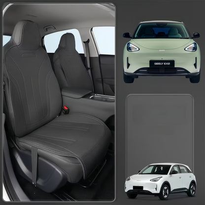 Nappa Leather Perforated Seat Covers for Geely E2 / EX2