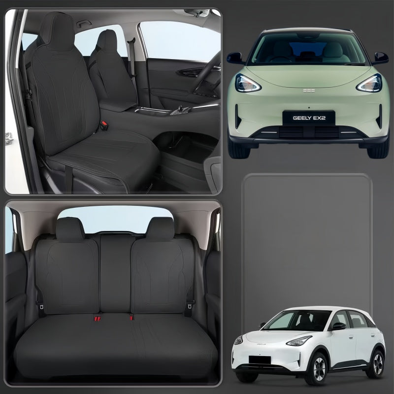Nappa Leather Perforated Seat Covers for Geely E2 / EX2