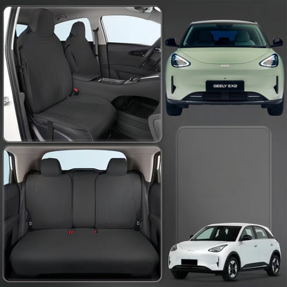 Nappa Leather Perforated Seat Covers for Geely E2 / EX2