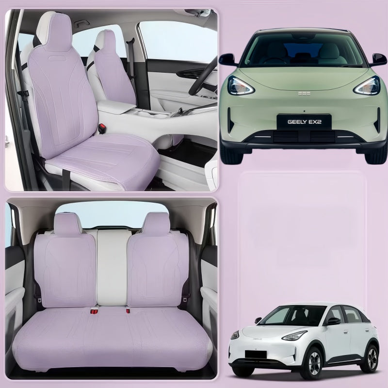 Nappa Leather Perforated Seat Covers for Geely E2 / EX2