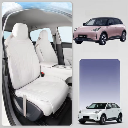 Nappa Leather Perforated Seat Covers for Geely E2 / EX2