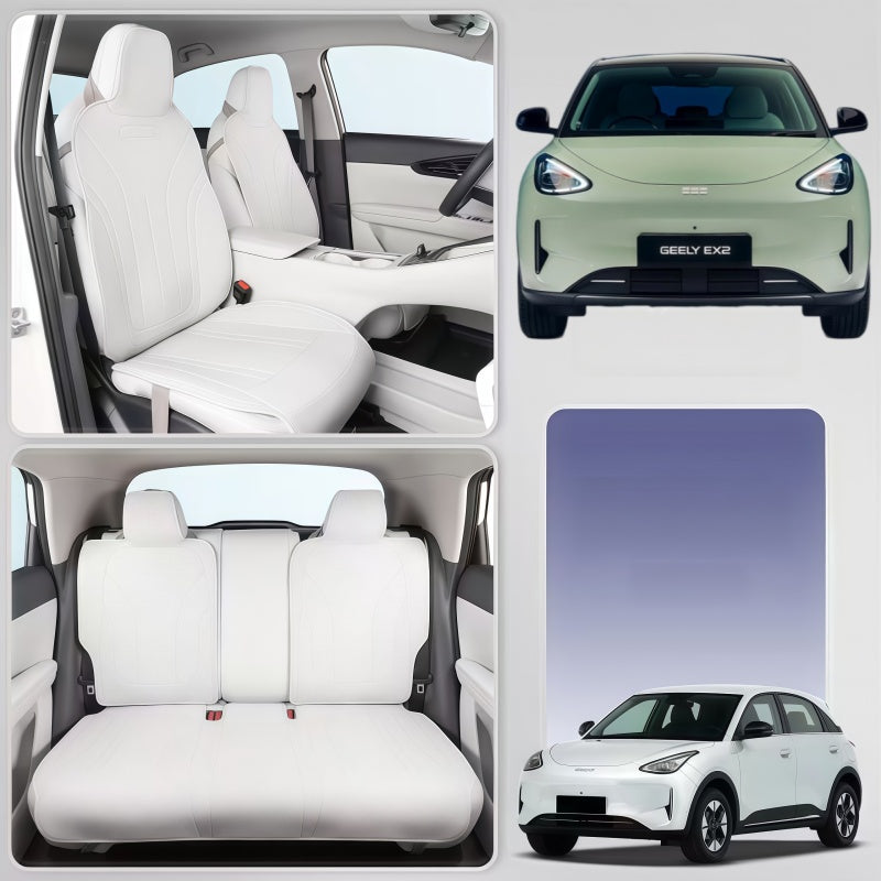Nappa Leather Perforated Seat Covers for Geely E2 / EX2