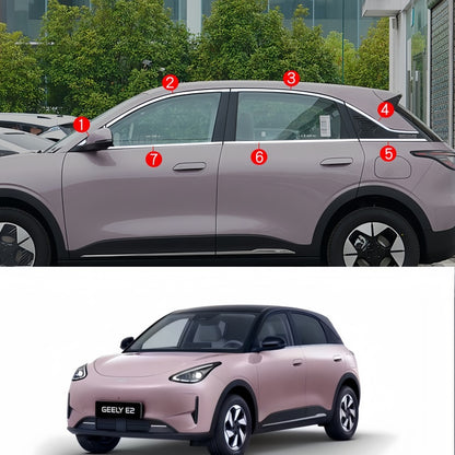 Window Stainless Steel Trim Molding for Geely E2 / EX2