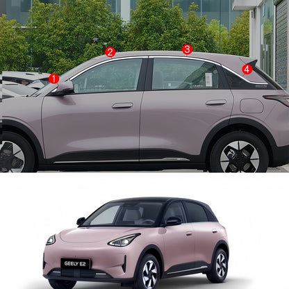 Window Stainless Steel Trim Molding for Geely E2 / EX2