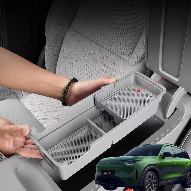 2-Tier Armrest Storage Box for Leapmotor B03X
