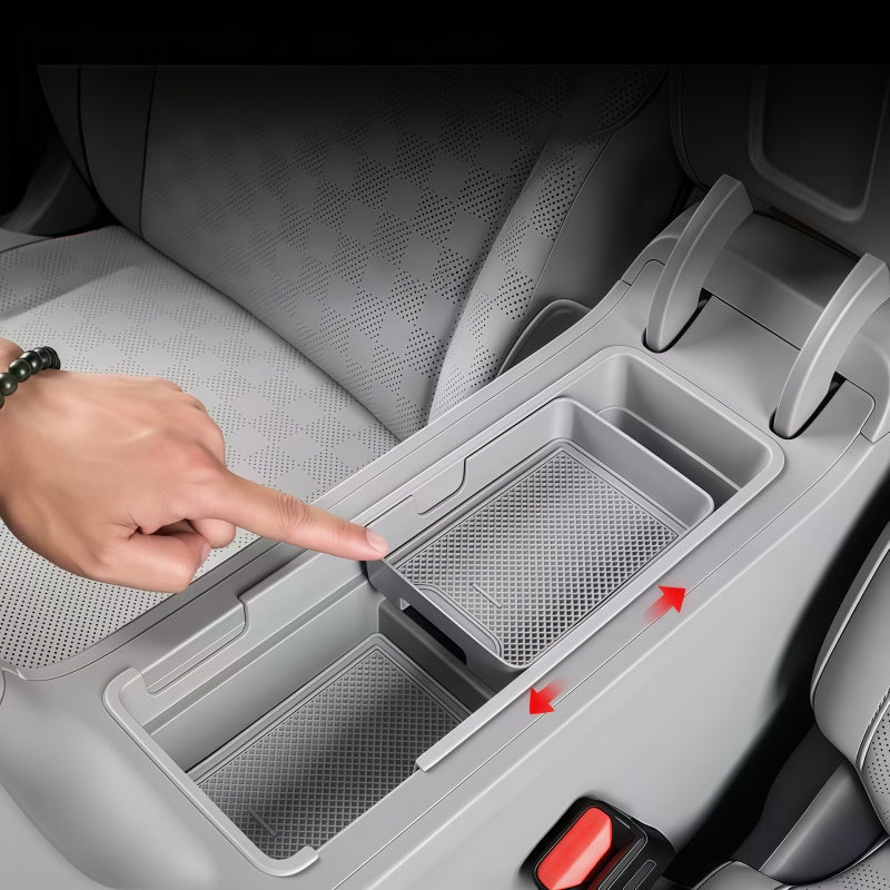 2-Tier Armrest Storage Box for Leapmotor B03X