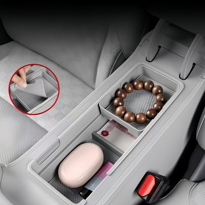 2-Tier Armrest Storage Box for Leapmotor B03X