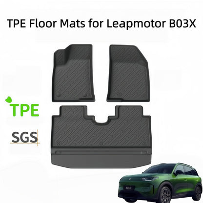 TPE Floor Mats & Trunk Mats for Leapmotor B03X