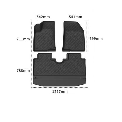 TPE Floor Mats & Trunk Mats for Leapmotor B03X