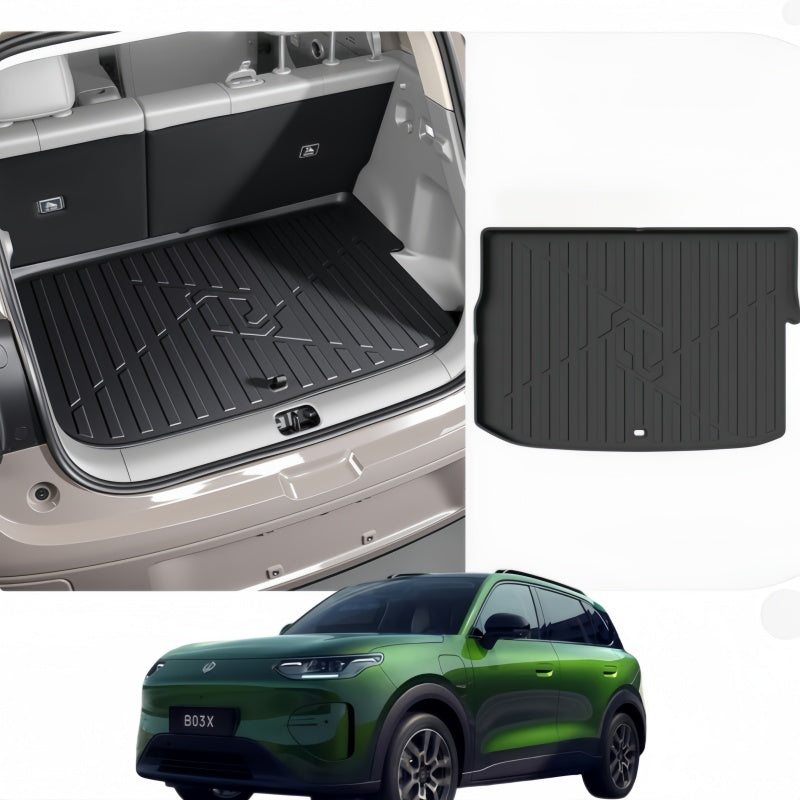 TPE Trunk Mats & Seat Back Mats for Leapmotor B03X