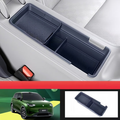 2-Tier Armrest Storage Box for Leapmotor B03X