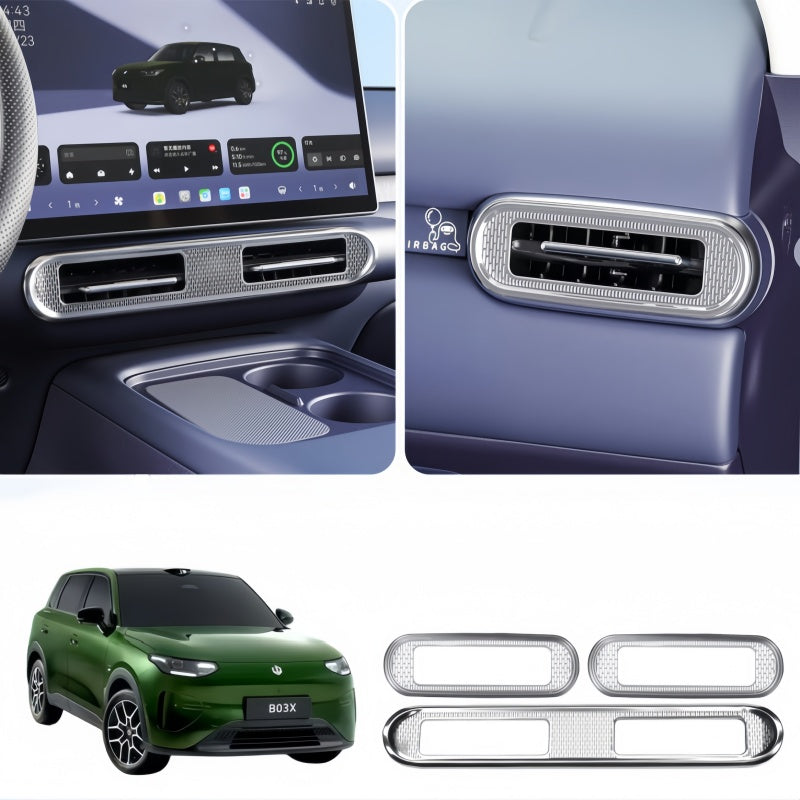 Dashboard Side Air Vent Anti-Blocking Cover for Leapmotor B03X