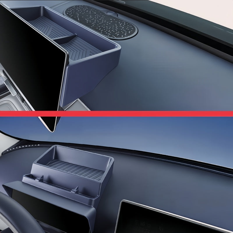 8.8" Dashboard Screen Rear Sunshade & Storage Box for Leapmotor B03X