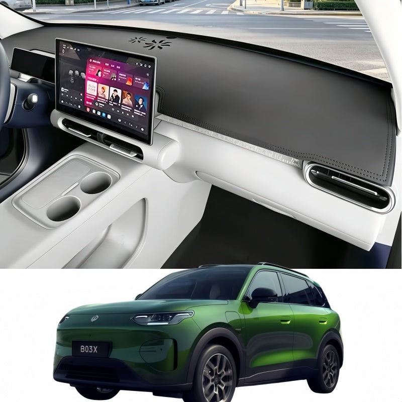 Dashboard Leather Sunshade Mat for Leapmotor B03X