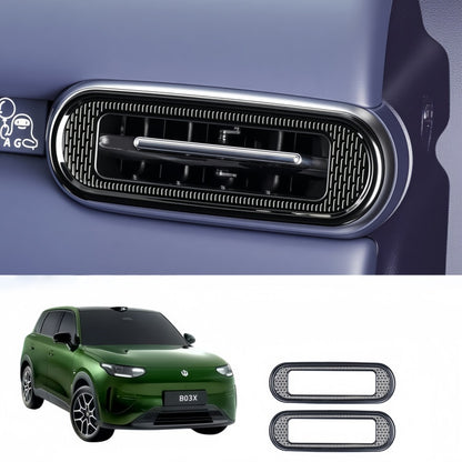 Dashboard Side Air Vent Anti-Blocking Cover for Leapmotor B03X